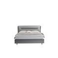 thumbnail image 2 of American Eagle Furniture Leather & Metal Eastern King/King Bed in Gray, 2 of 4
