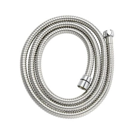 Plumb Pak PP825-43 Shower Hose, 72 in L Hose, Stainless Steel, Polished Chrome