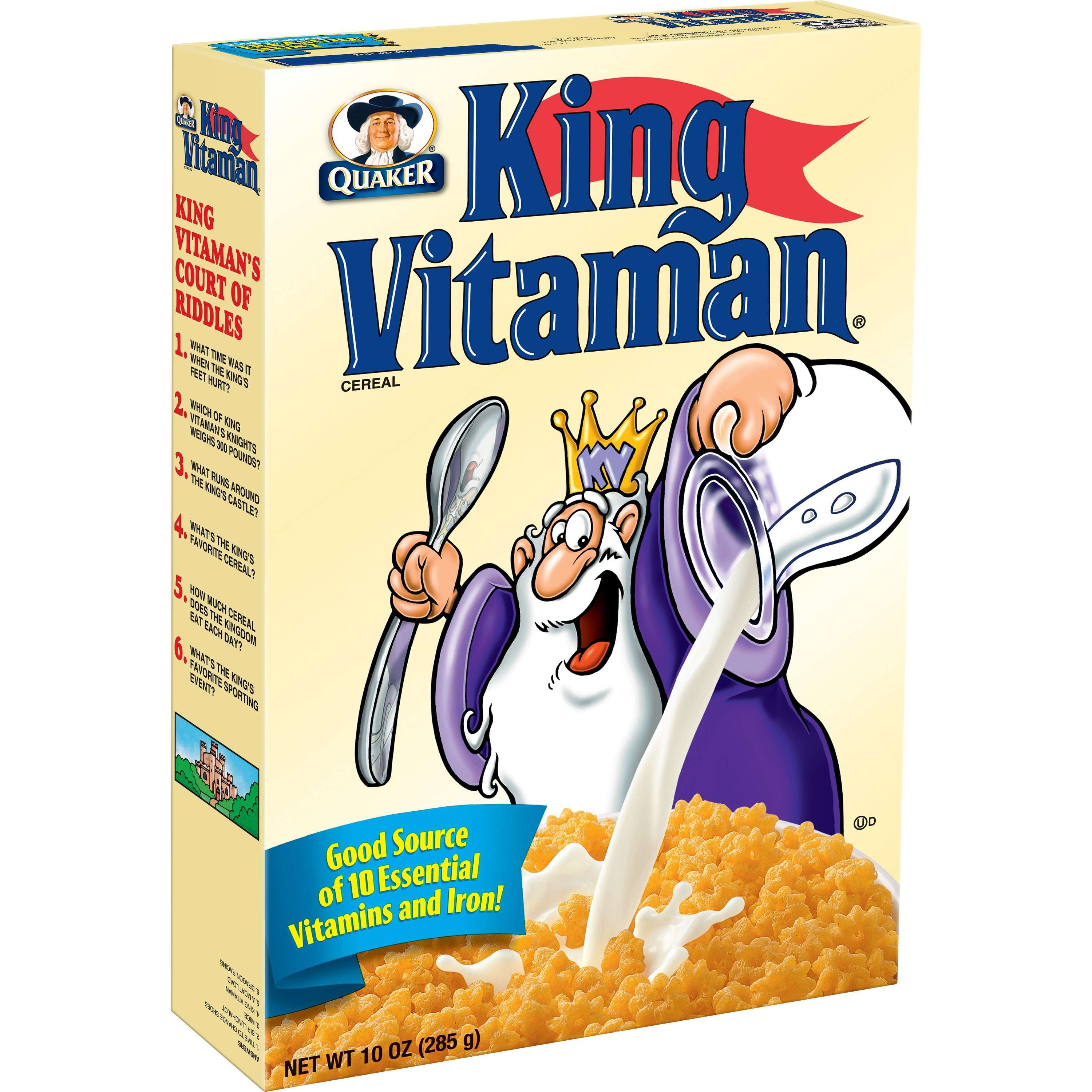 King vitamin cereal i have i pad but i have no computer