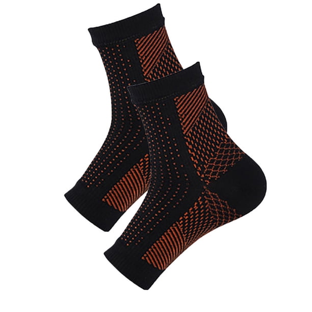 Xihbxyly Calcetines de Compresión, Calcetines de Soporte para El Tobillo, Calzado Transpirable para Aliviar El Dolor, Reducción de La Vibración Muscular Elástica, para Correr, Caminar y Fitness, Esti