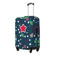 thumbnail image 2 of Bixox Washable Christmas Printed Luggage Cover, Fashion Suitcase Protector Fits for Small luggage, 2 of 8