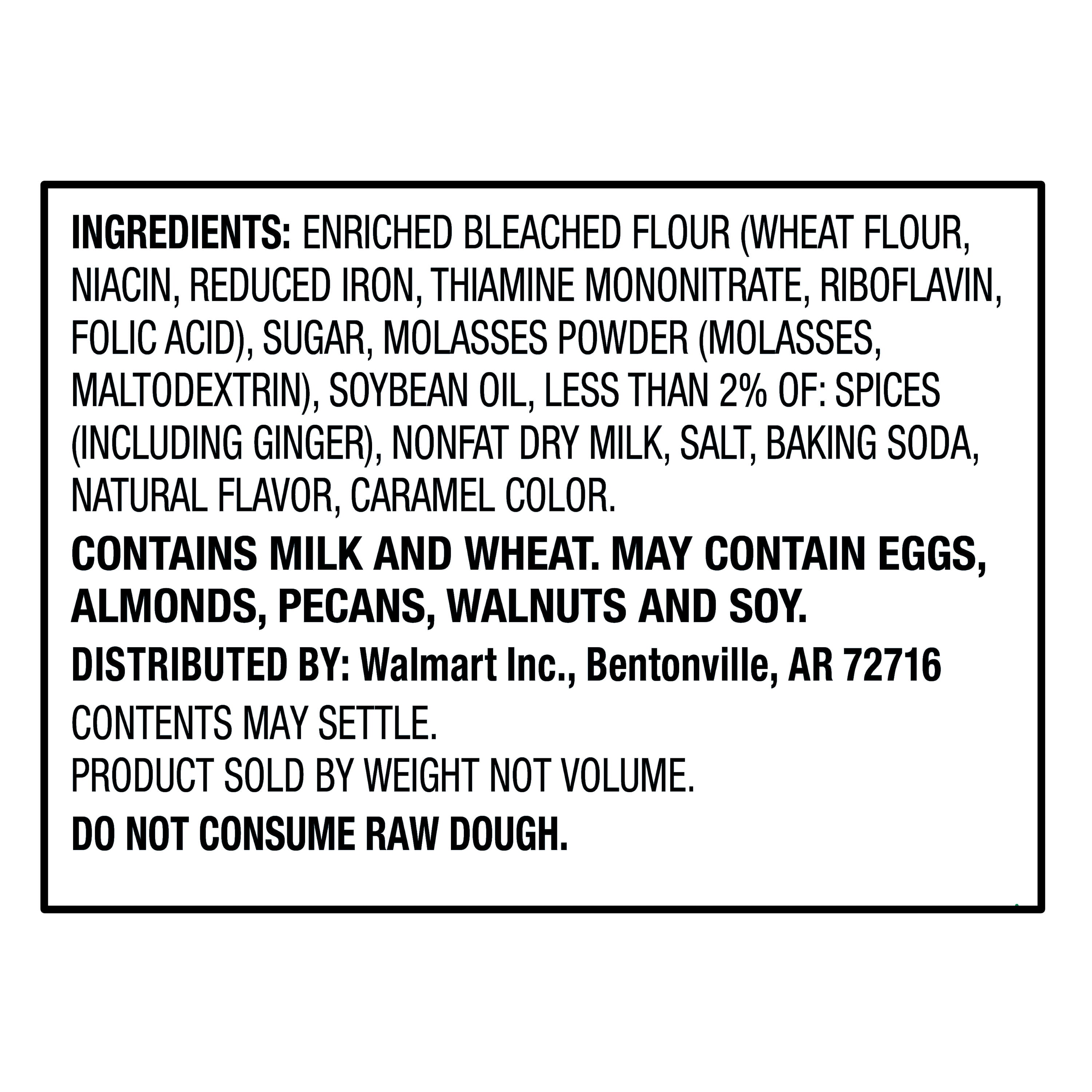 Great Value Holiday Gingerbread Cookie Mix, 14 oz