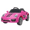 thumbnail image 1 of TOBBI 6V Kids Electric Battery Powered Ride On Luxury Toy Car, Pink, 1 of 1