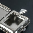 thumbnail image 7 of Mini Metal Ashtray Portable Pocket Outdoor Car Travel Smoker Ash Holder with Lid Rust-Proof Lightweight Container Cigarette Case Small Storage Tin, 7 of 7