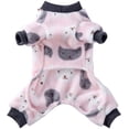thumbnail image 2 of Pijamas de lana para perros pequeños y medianos, niña, niño, perro, mono, camisas para perros, suéter cálido de invierno para perros, ropa para cachorros, pijamas de Navidad para perros Yorkie, 2 of 7