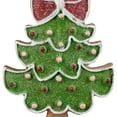 thumbnail image 6 of Northlight Gingerbread Cookie Christmas Tree with Bow Decoration - 8", 6 of 9