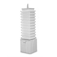 thumbnail image 2 of Sonoma White Nail Polish Display Shelf with 360 Degree Swivel, Rotate Polish Bottle Stand, Locking Cabinet, Large Salon Storage Furniture, 2 of 4