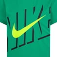 thumbnail image 5 of Boys 4-7 Nike Dri-FIT Graphic Tee and Shorts Set Color: Green Black Size: 5, 5 of 5