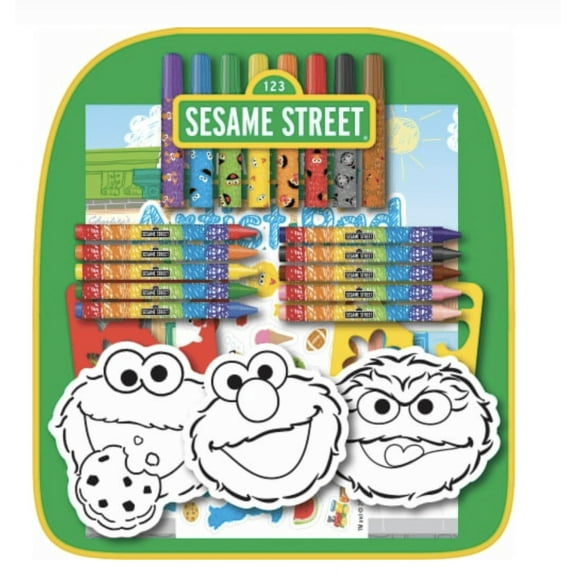 Sesame Street Art & Activity Backpack