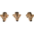 thumbnail image 3 of Wowser Brands Labrador Retriever Resin Leash Hanger, Set of 3, Canine Wall Decor Set, 3.5 Inches, 3 of 5