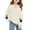 Beige, variant on Coerni Girls Oversized Sweatshirts Dressy Long Sleeve Loose Pullover Kids Preppy Clothes Ghost Graphic Sweater Crewneck Shirts