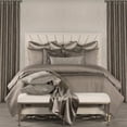 thumbnail image 5 of Siscovers The Great Gatsby Cotton Blend Duvet & Insert Set Radiant White - Queen, 5 of 5