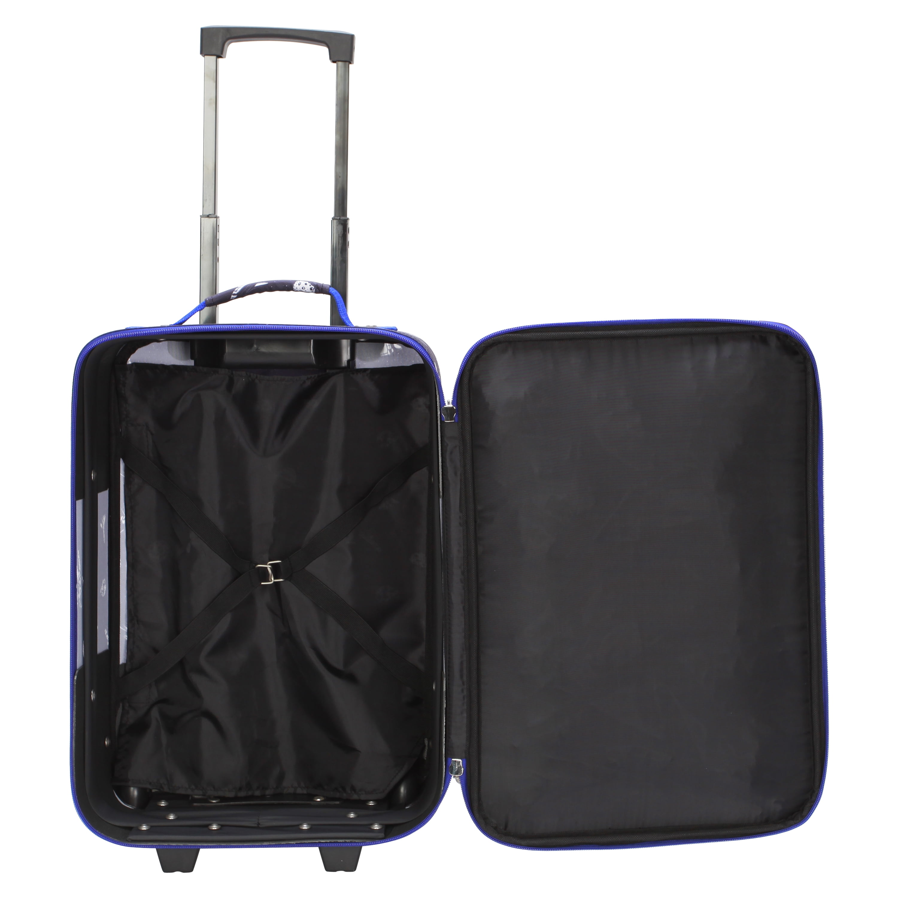 Protege Pilot Case 18 Softside Carry-on Luggage, Black 
