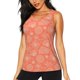 thumbnail image 1 of Fotbe The Marine Theme With Beautiful Corals Blusas Sin Mangas para Mujer – Estilo Casual, Corte Suelto, Slim-Fit, Cuello Redondo Deportivo, Tops de Verano para Gimnasio y Yoga-Large, 1 of 1
