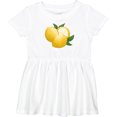 thumbnail image 3 of Inktastic Lemon Arrangement Girls Baby Dress, 3 of 5