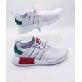 thumbnail image 1 of Mens Size 11.5 Ad-id-as NMD R1 White Green Red Shoes Sneakers HQ1434, 1 of 6