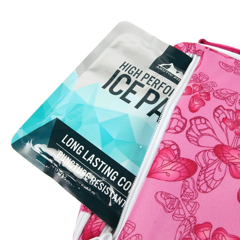 Arctic Zone High Performance Ice Pack for Lunch Boxes, Bags, or Coolers,  Set of 2-250 grams each