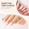 thumbnail image 4 of Esmalte de uñas Beetles Gel Polish Swirl White, 7 ml, 4 of 7