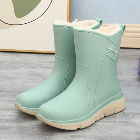 

Women s Short Ankle Rain Boots Lightweight Chelsea Rain Boots Rubber Waterproof Booties