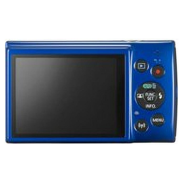 Canon PowerShot ELPH 190 Digital Camera Blue - Compact Bundle with