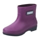 thumbnail image 1 of Botas de lluvia de media pantorrilla para mujer, accesorios para botas de lluvia hasta el tobillo, botas cortas suaves antideslizantes para jardín, 38, 1 of 8