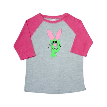 

Inktastic Easter Bunny Letter P Gift Toddler Boy or Toddler Girl T-Shirt