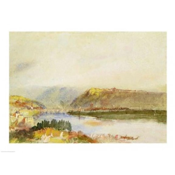 Givet From The North Poster Print by J.M.W. Turner - 24 x 18 in.