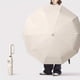 thumbnail image 3 of Paraguas Plegable Automático con de Gancho A Prueba de Lluvia, Parasol Portátil para Viajes Negro, 3 of 5