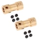 thumbnail image 1 of Conector Rígido Del Acoplamiento Del Eje Del Acoplamiento Flexible De Cobre Amarillo Del Motor Para Del Coche , Sistema De 2 Hugo Acoplador de eje flexible, 1 of 8
