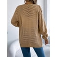 thumbnail image 6 of Long Sleeve Knit Cardigan (M, Beige), 6 of 7