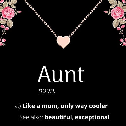 Niece Necklace Heart Aunt To Niece Present For Niece's Birthday Gift Niece Jewelry To My Niece Gift From Aunt Niece Christmas Gift