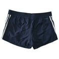thumbnail image 2 of Adidas Ladies Pacer 3-Stripes Moisture Wicking Elastic Waist Short (Legend Ink/White, XS), 2 of 2