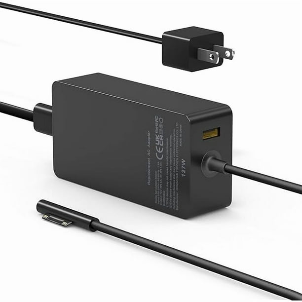 wonima11 Surface Pro Charger 127W, Surface Book 3 Charger Compatible with Microsoft Surface Book 3 2 1, Surface Pro X 9 8 7 6 5, Surface Laptop 5 4 3 2 1, Surface Go 3 2 1 with 11FT Power Supply Cord