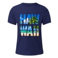 thumbnail image 5 of Leey-World Men Tshirt Men's Heavy Weight Crew Neck T-Shirt Mens Premium Cotton Tee - Pre Shrunk(Navy,L), 5 of 5