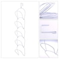 thumbnail image 3 of REGALWOVEN Hat Rack, 5 Pack Baseball Cap Display Storage Rack Holder Over Door Wall Mounted Hanging Hat Organizer for Scarves Towels Clothes White, 3 of 7