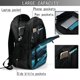 thumbnail image 4 of Balery Vintage Blue Pattern Whale Mochila con carga USB para hombre y mujer - Mochila impermeable y antirrobo para laptop con puerto USB para viajes, trabajo, 4 of 7