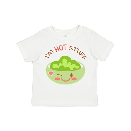 

Inktastic I m Hot Stuff- Cute Wasabi Dish Gift Toddler Boy or Toddler Girl T-Shirt