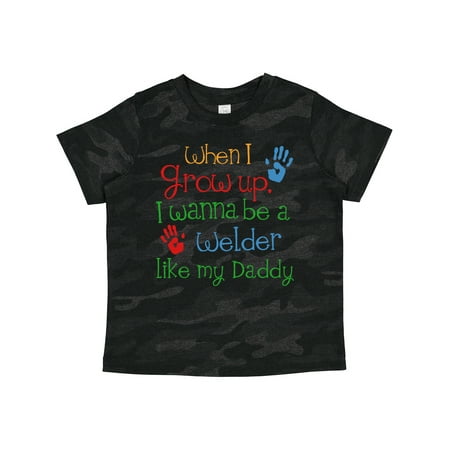 

Inktastic Welder Like Daddy Gift Toddler Boy or Toddler Girl T-Shirt