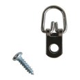 thumbnail image 1 of Colgadores de cuadros con anillo triangular con tornillos, anillos en D de calidad profesional, 1 of 5