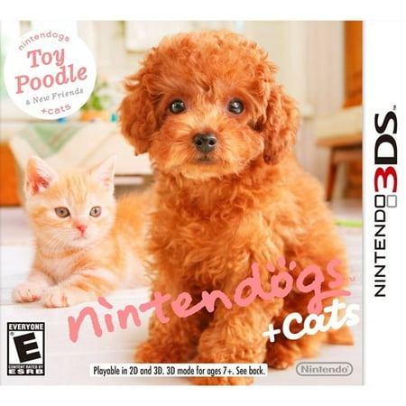 Nintendogs + Cats: Toy Poodle (Nintendo 3DS)