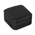 thumbnail image 1 of Caja organizadora de joyas de viaje de cuero sintético, pequeña y portátil, para collares, pendientes y anillos; regalo para mujeres y niñas, ideal para el Día de la Madre o un cumpleaños, 1 of 2