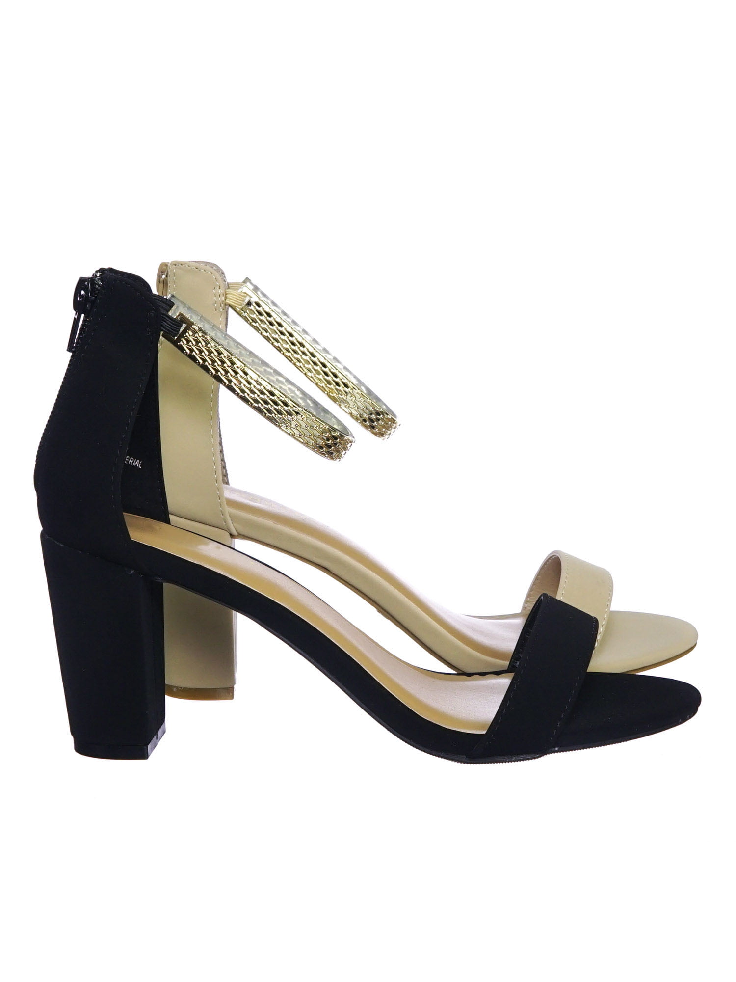 bamboo block heels