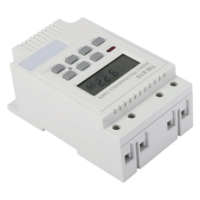 Temporizador, Temporizador Digital No Tóxico Duradero, Tablero Publicitario De Plástico, Lámpara De Carretera, Para Electrodomésticos Con Luz De Neón,