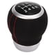 thumbnail image 2 of Fydun Cabezal de Marchas de 6 Velocidades para Coche Anillo de Plata Ergonómico Resistente Al Desgaste Balonmano con de Marchas Reemplazo para ANGGREK Otros, 2 of 8