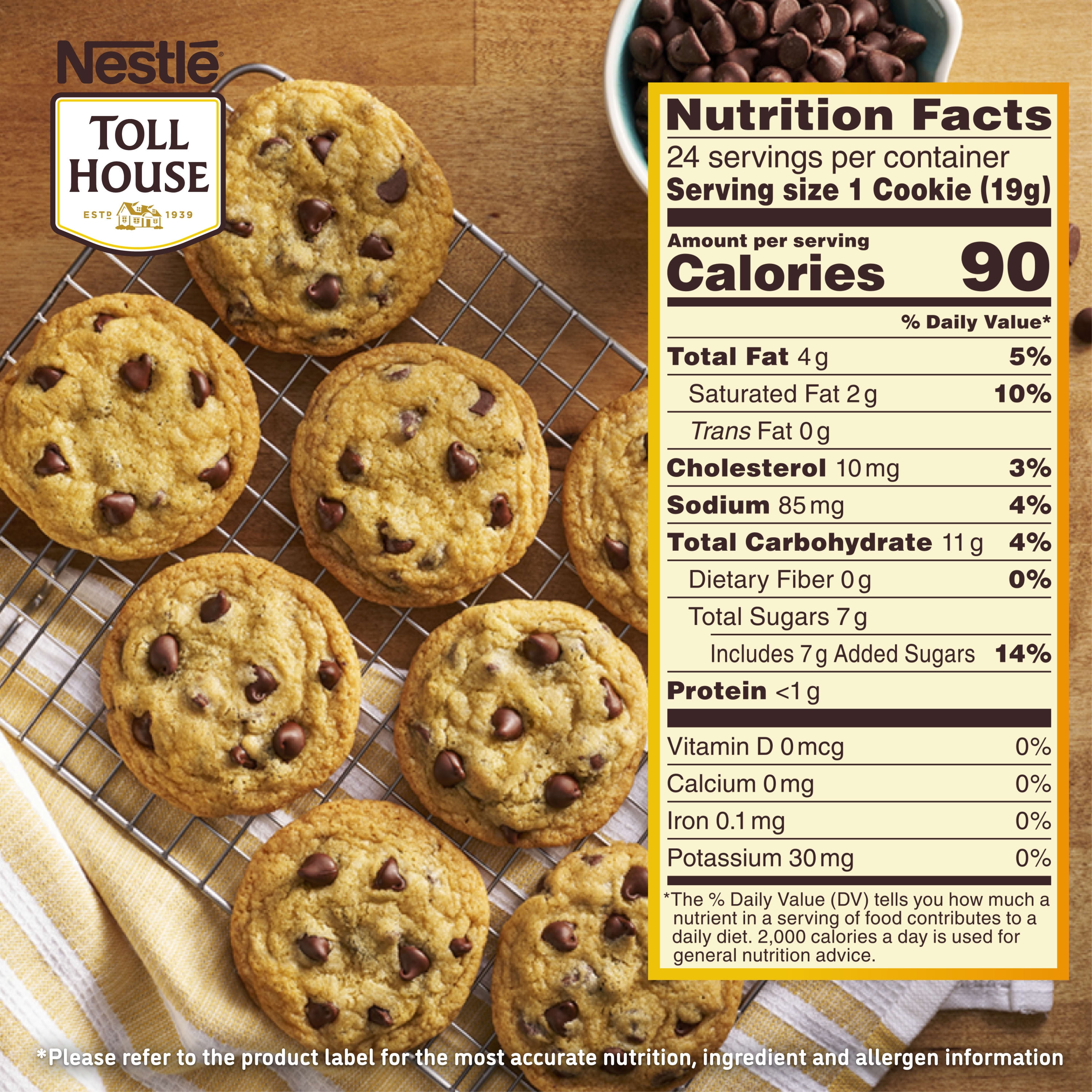 Save on Nestle Toll House Edible Cookie Dough Chocolate Chip Order Online  Delivery
