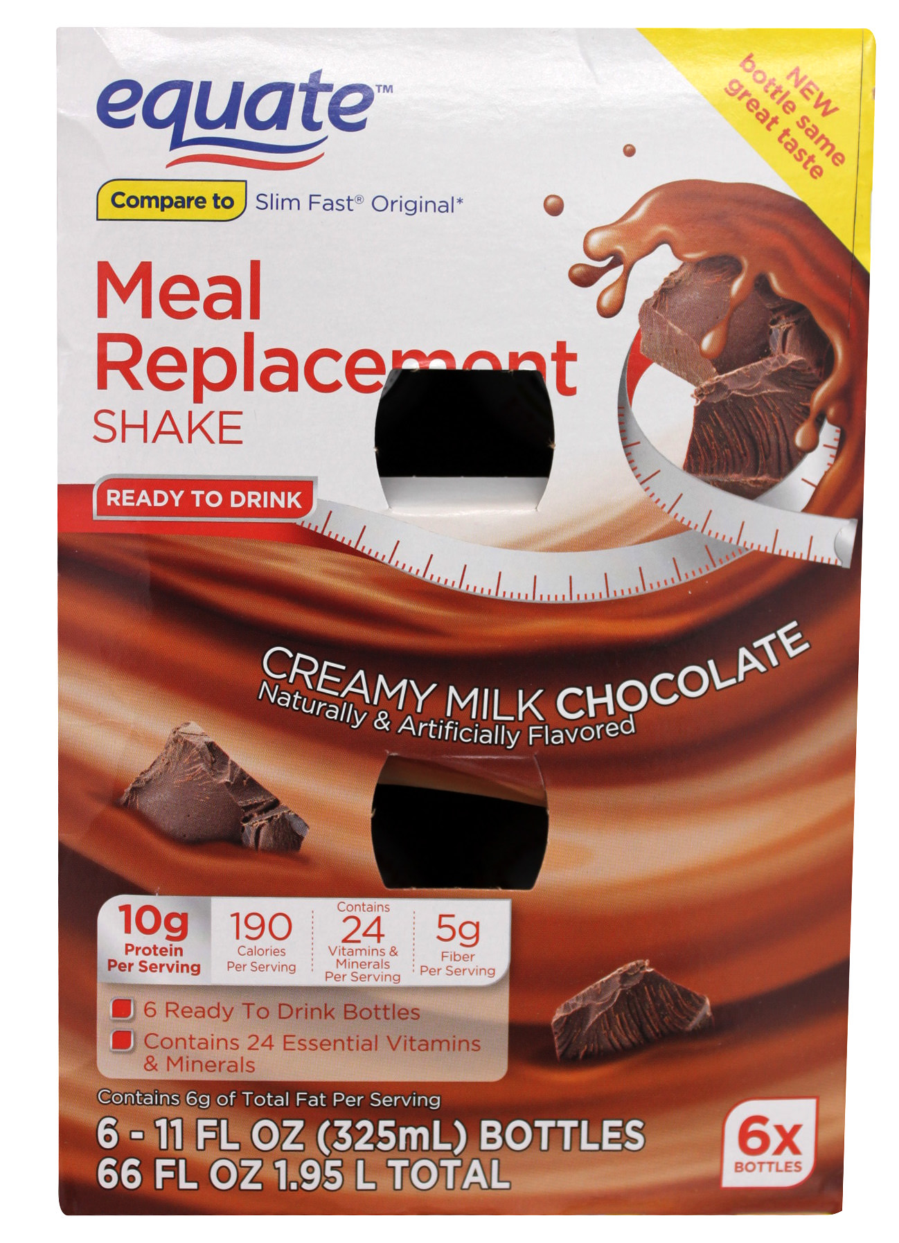 Chocolate Ultra Weight Loss Shake 24 Essential Vitamins By Equate 6