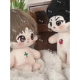 thumbnail image 4 of Korean Anime Joo Jae Kyung Jinx Kim Dan 20cm Plush Dolls Toy Nude Doll Plushie Cosplay 6814 Kids Gift, 4 of 4