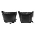 thumbnail image 1 of Rivet Shoulder Bag, Accessory Rivet Shoulder Messenger Bag Tight Stitching Exquisite Craftsmanship  for Dating for Female Black PU Leather, 1 of 7