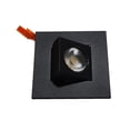 thumbnail image 4 of Nicor DQR2-AA-10-120-3K-BK Éclairage 2 Po. Downlight LED à Il Carré, Noir - 3000K, 4 of 4