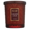 thumbnail image 2 of Luxury Embossed Glass Jar Candle Set – 12 oz Each, Pack of 4, Elegant Home Décor Scented Candles for Relaxation, Gifting & Everyday Ambiance, 2 of 5
